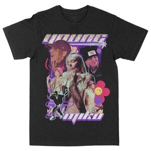 Young Miko Baby Miko Trap Kitty Graphic Parent Fan Outfit Unisex T-Shirt .